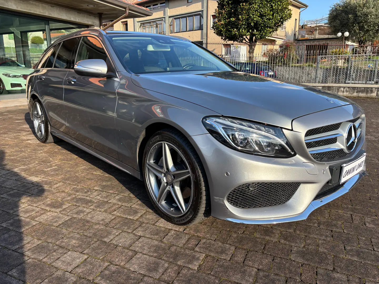 Mercedes-Benz C 220 C SW 220 d (bt) Premium auto AMG Gris - 1