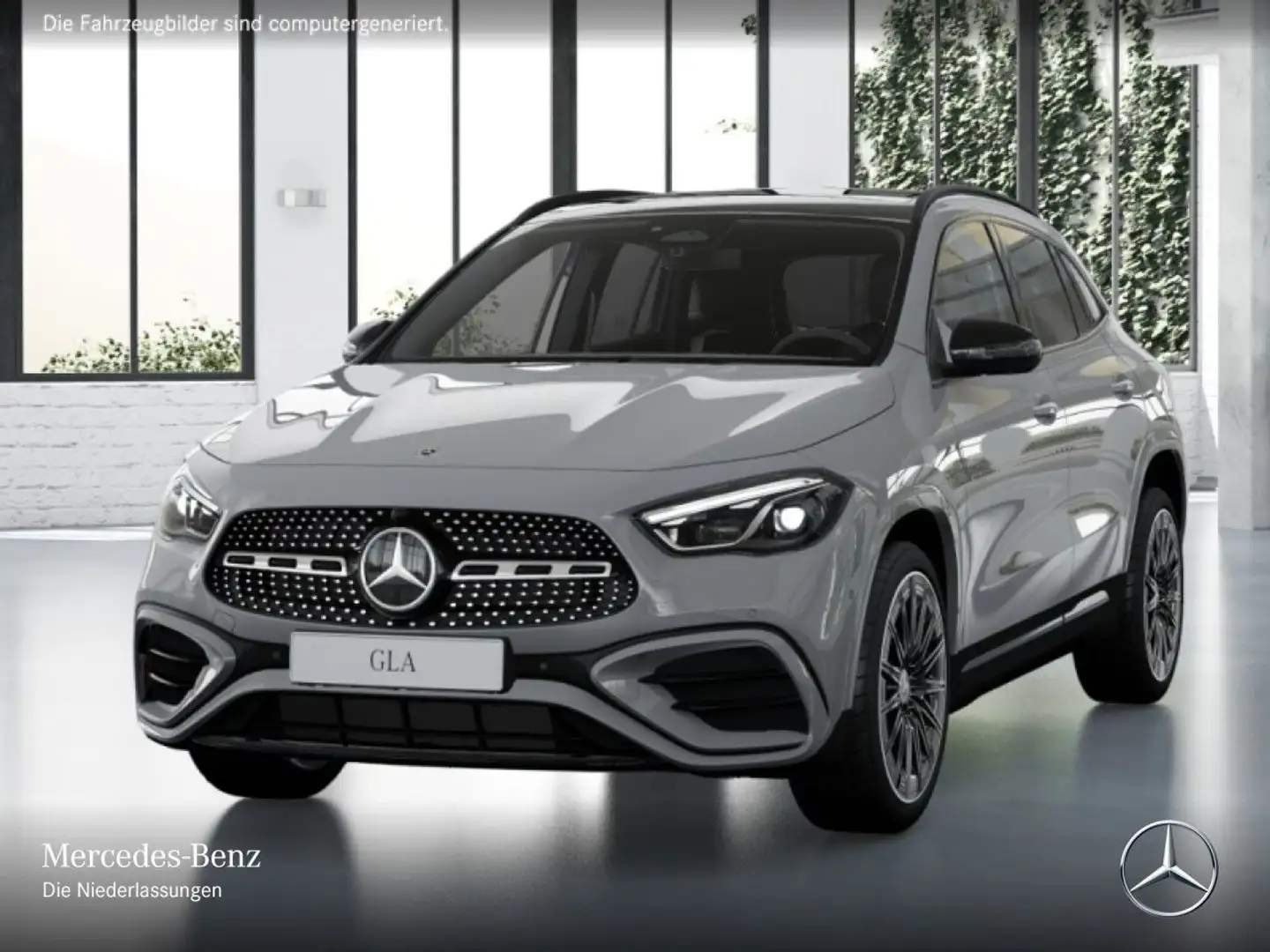 Mercedes-Benz GLA 200 AMG+NIGHT+PANO+360°+AHK+MULTIBEAM+TOTW+7G Gris - 2