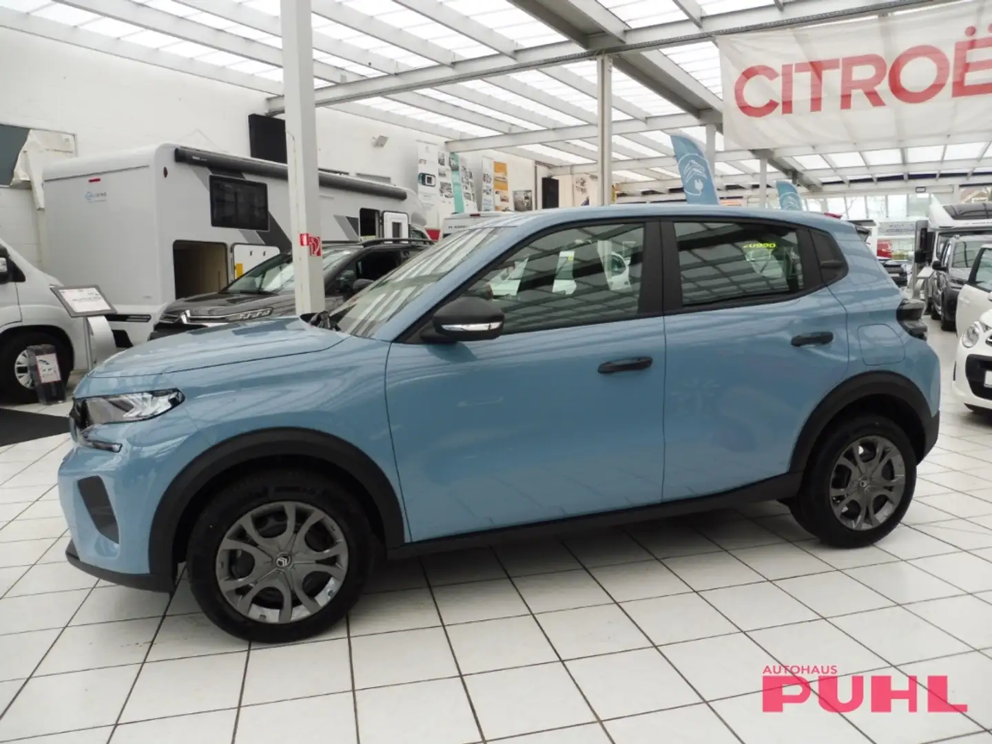 Citroen C3 Turbo 100 YOU 1.2  Spurhalteass. Verkehrszeichener Bleu - 2