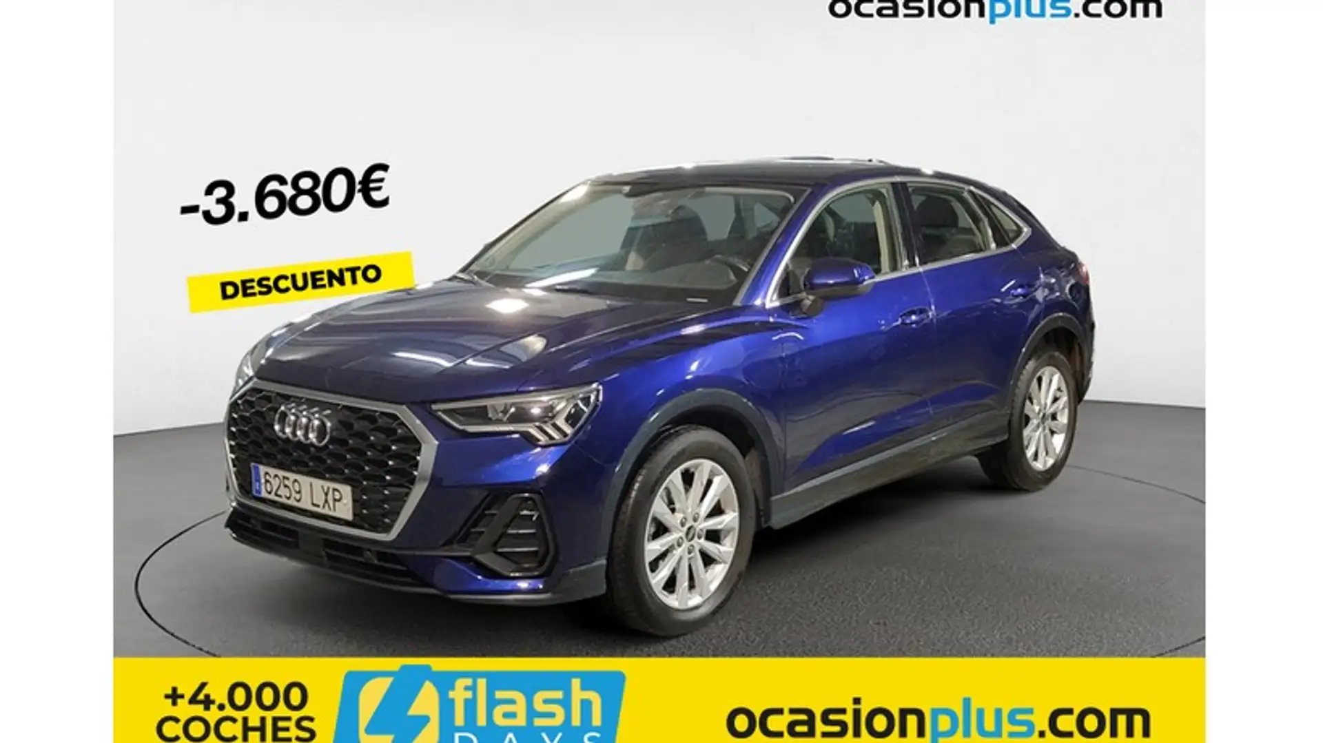 Audi Q3 Sportback 35 TDI Advanced S tronic Blauw - 1