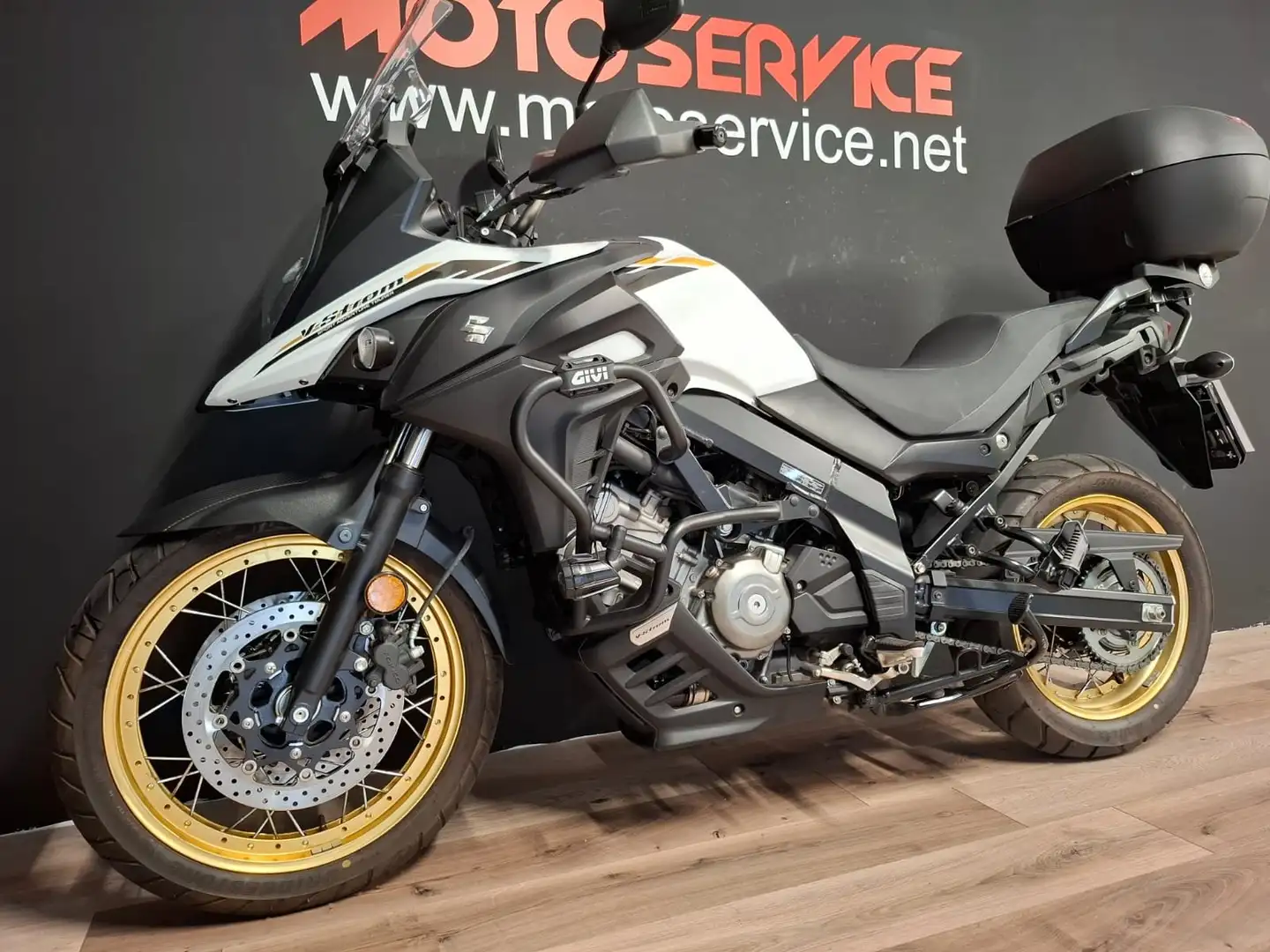 Suzuki V-Strom 650 XT Blanc - 2