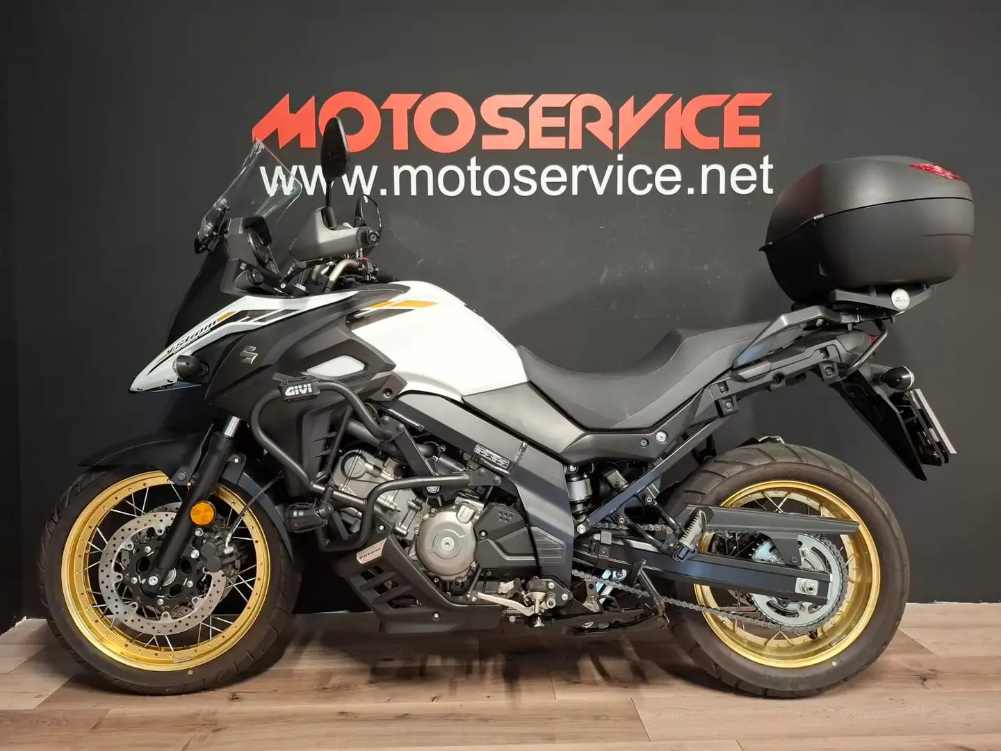 Suzuki V-Strom 650 XT Blanc - 1