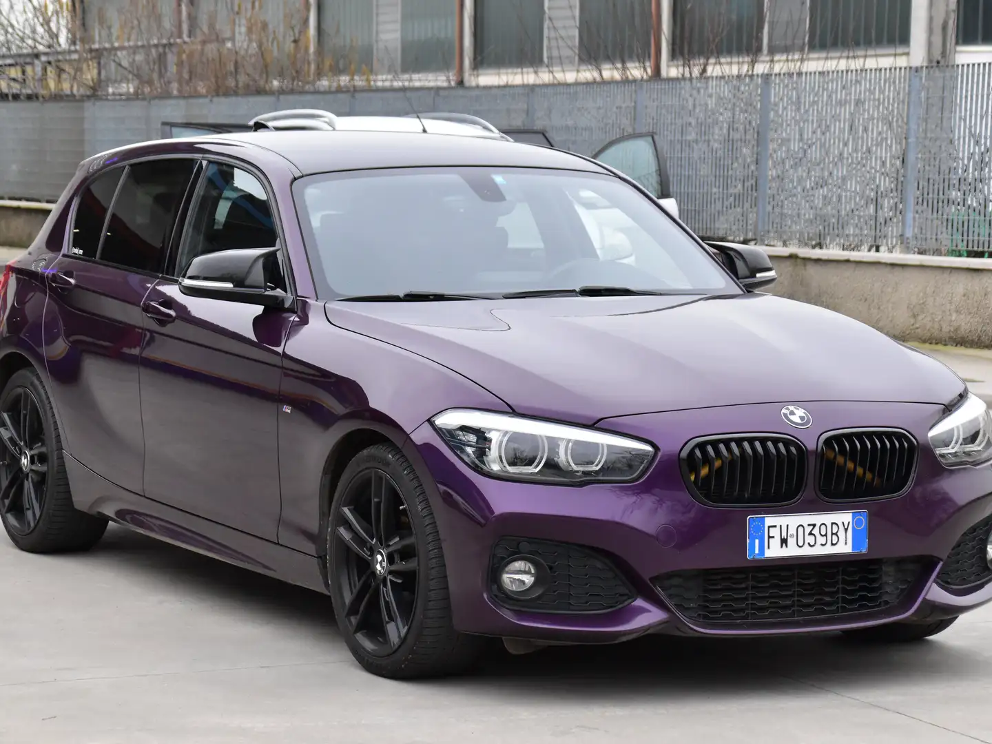 BMW 116 Serie 1 F/20-21 2015 116d Msport 5p auto Violet - 2