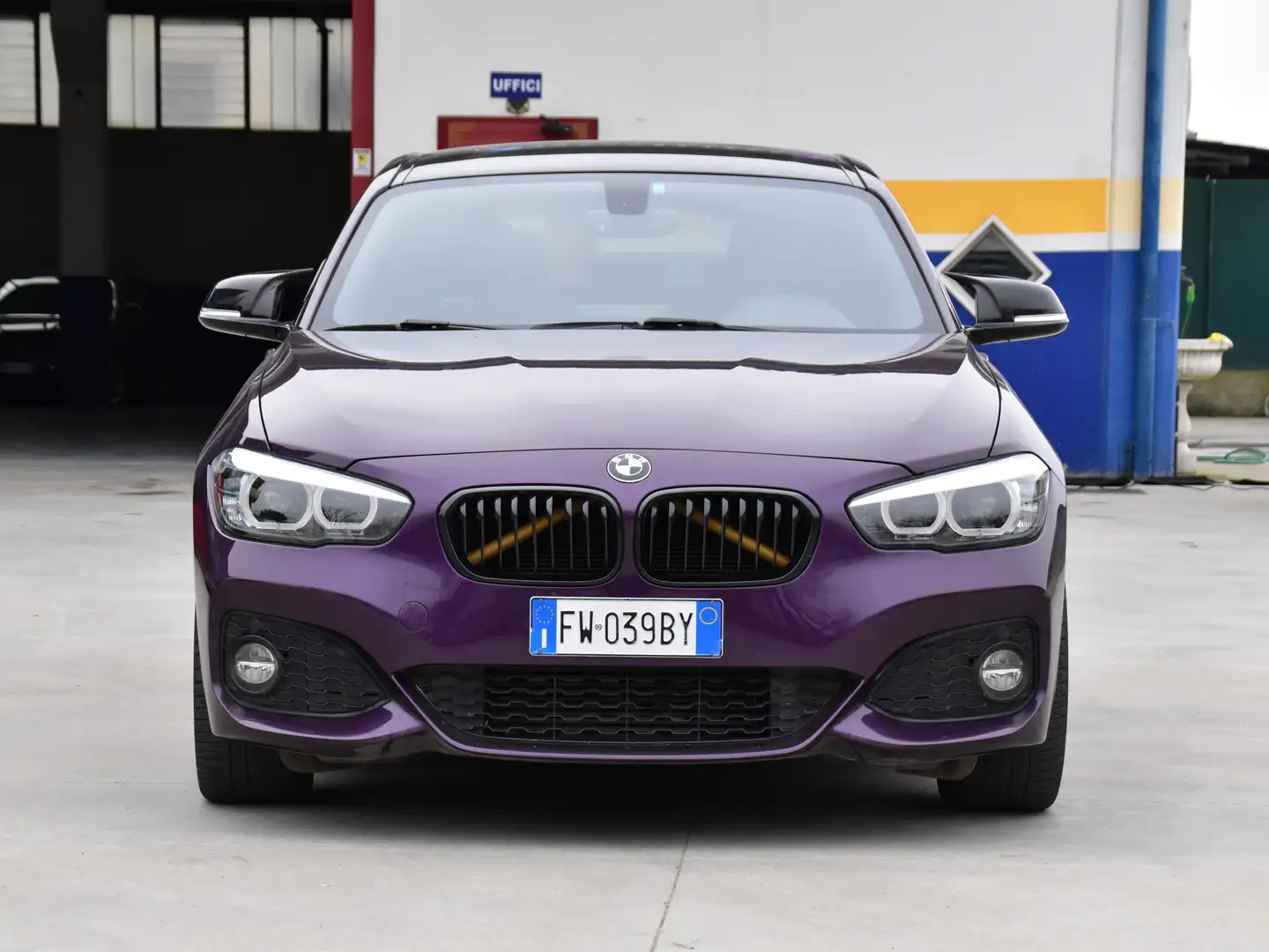BMW 116 Serie 1 F/20-21 2015 116d Msport 5p auto Violet - 1