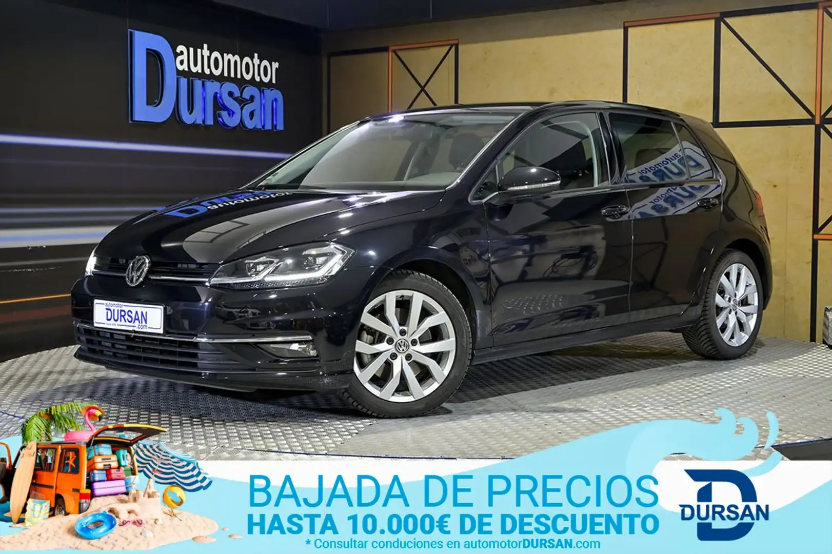 Volkswagen Golf Sport 1.5 TSI EVO 110kW 150CV DSG Zwart - 1
