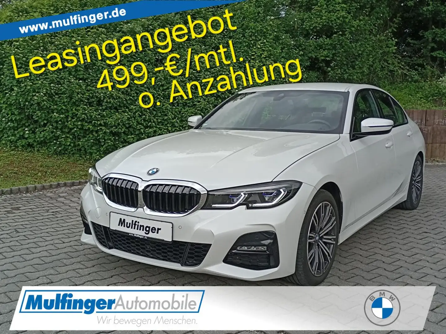 BMW 320 i xD.M Sport Kamera Laser LiveP.AHK Leas.499 Weiß - 1