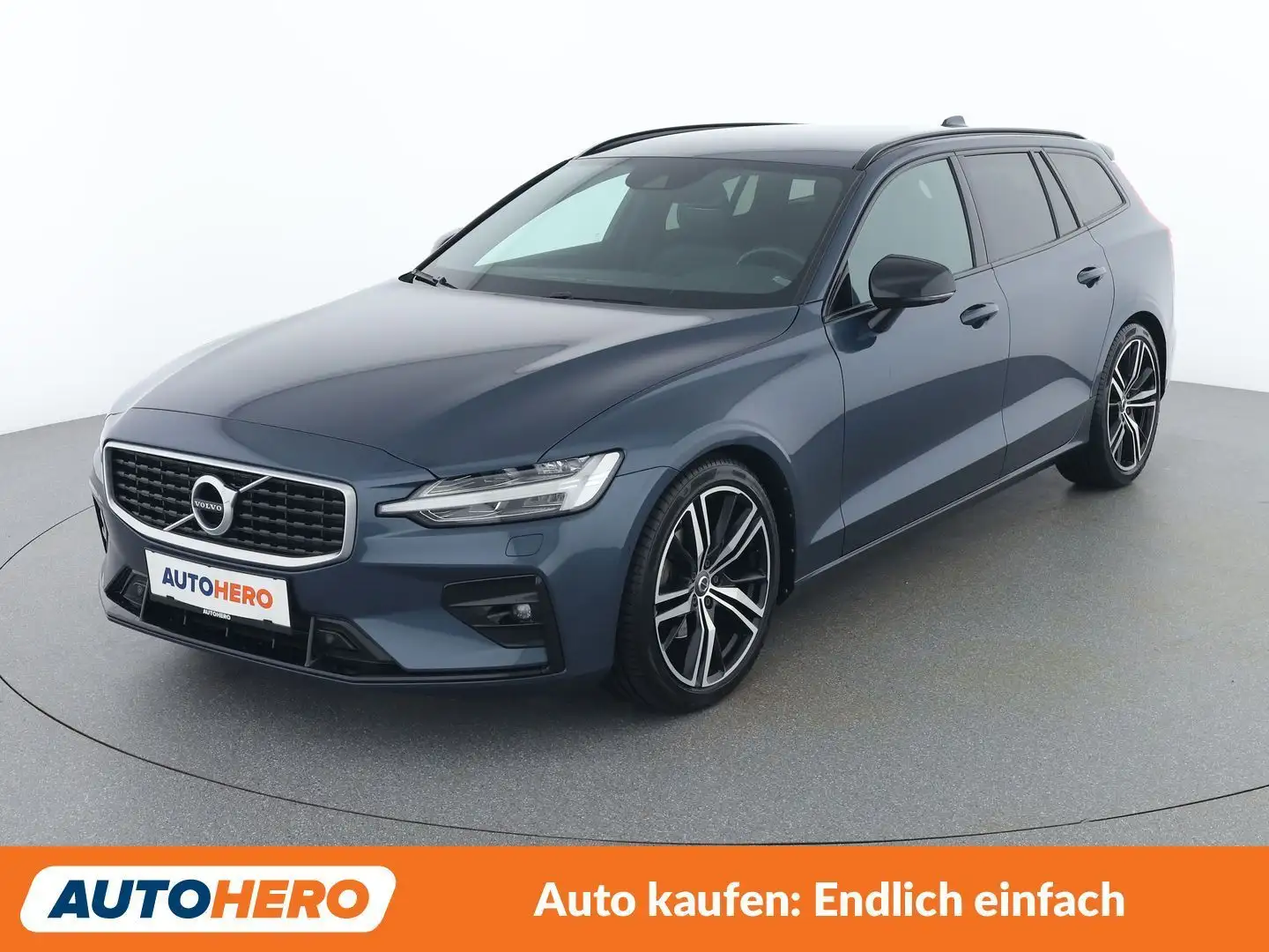Volvo V60 2.0 D4 R-Design Blau - 1