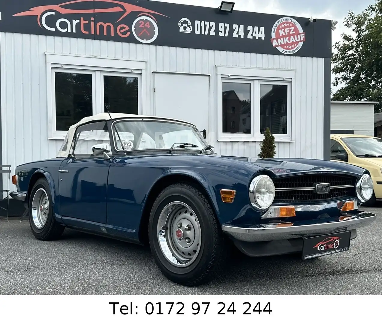 Triumph TR6 *OLDTIMER*1.HAND* Blu/Azzurro - 2