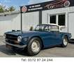Triumph TR6 *OLDTIMER*1.HAND* Bleu - thumbnail 4