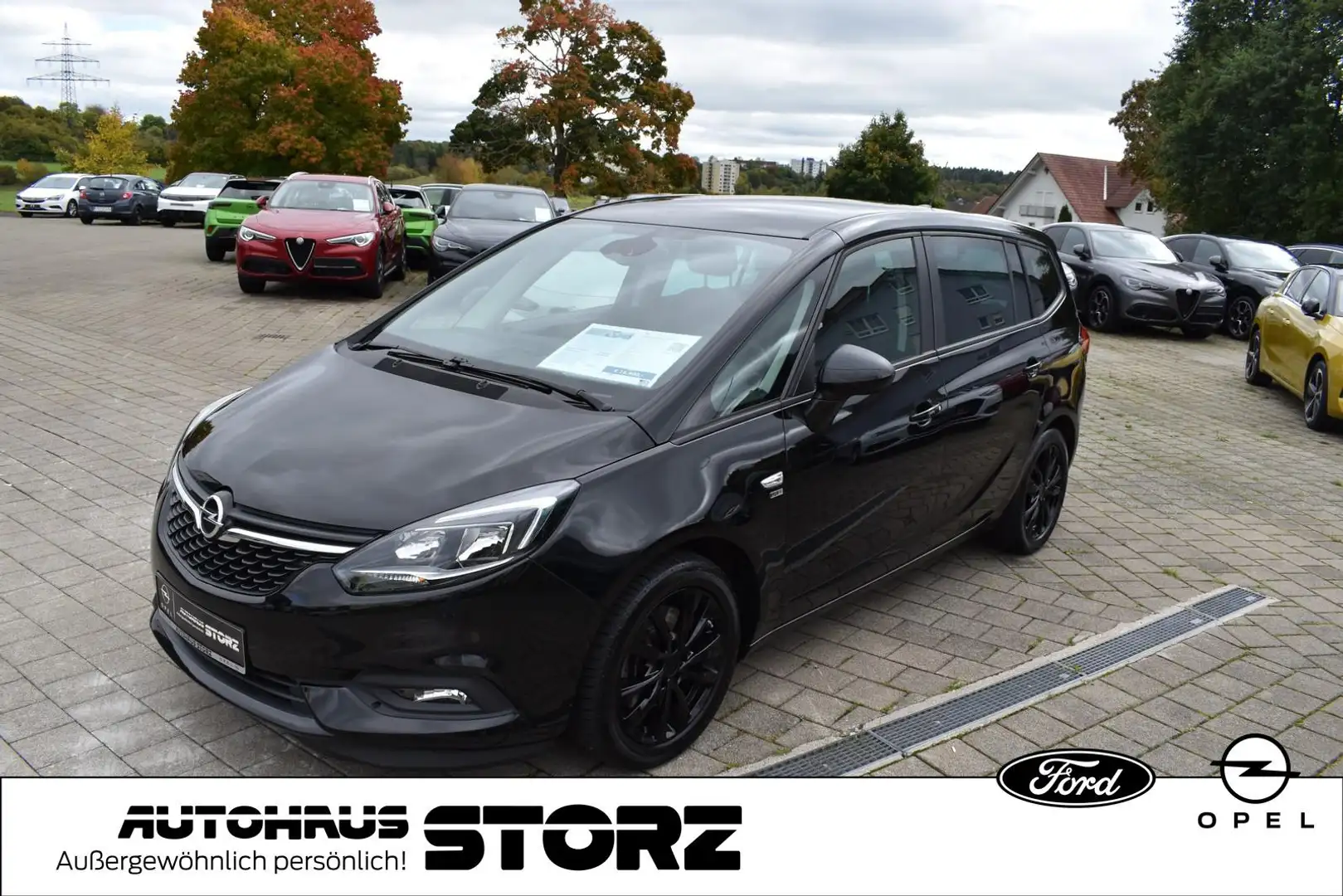Opel Zafira C 120 Jahre |7-SITZER|WINTER-PAKET|KAMERA|NAVI|PDC Schwarz - 1