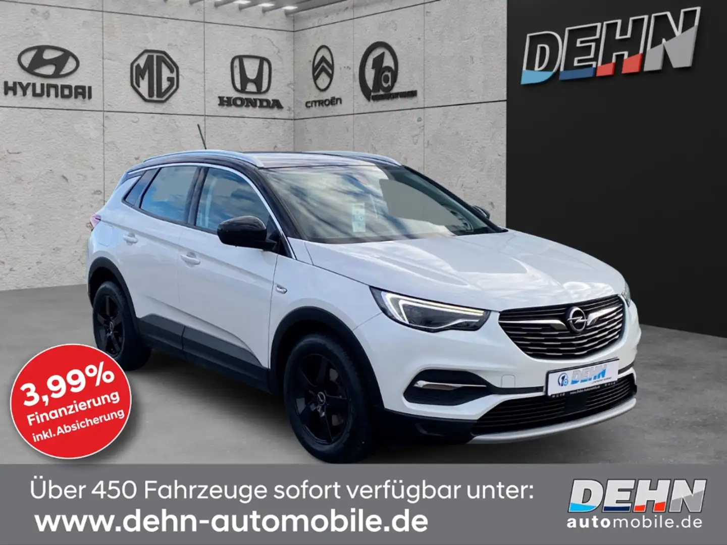 Opel Grandland 1.2 T INNOVATION Bi-LED CAM Ergo SHZ Weiß - 1