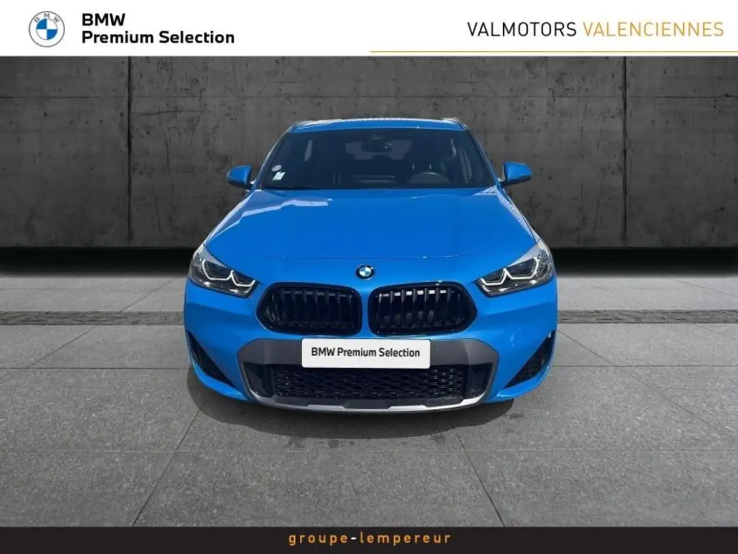 BMW X2 xDrive25eA 220ch M Sport X Euro6d-T 6cv Bleu - 2