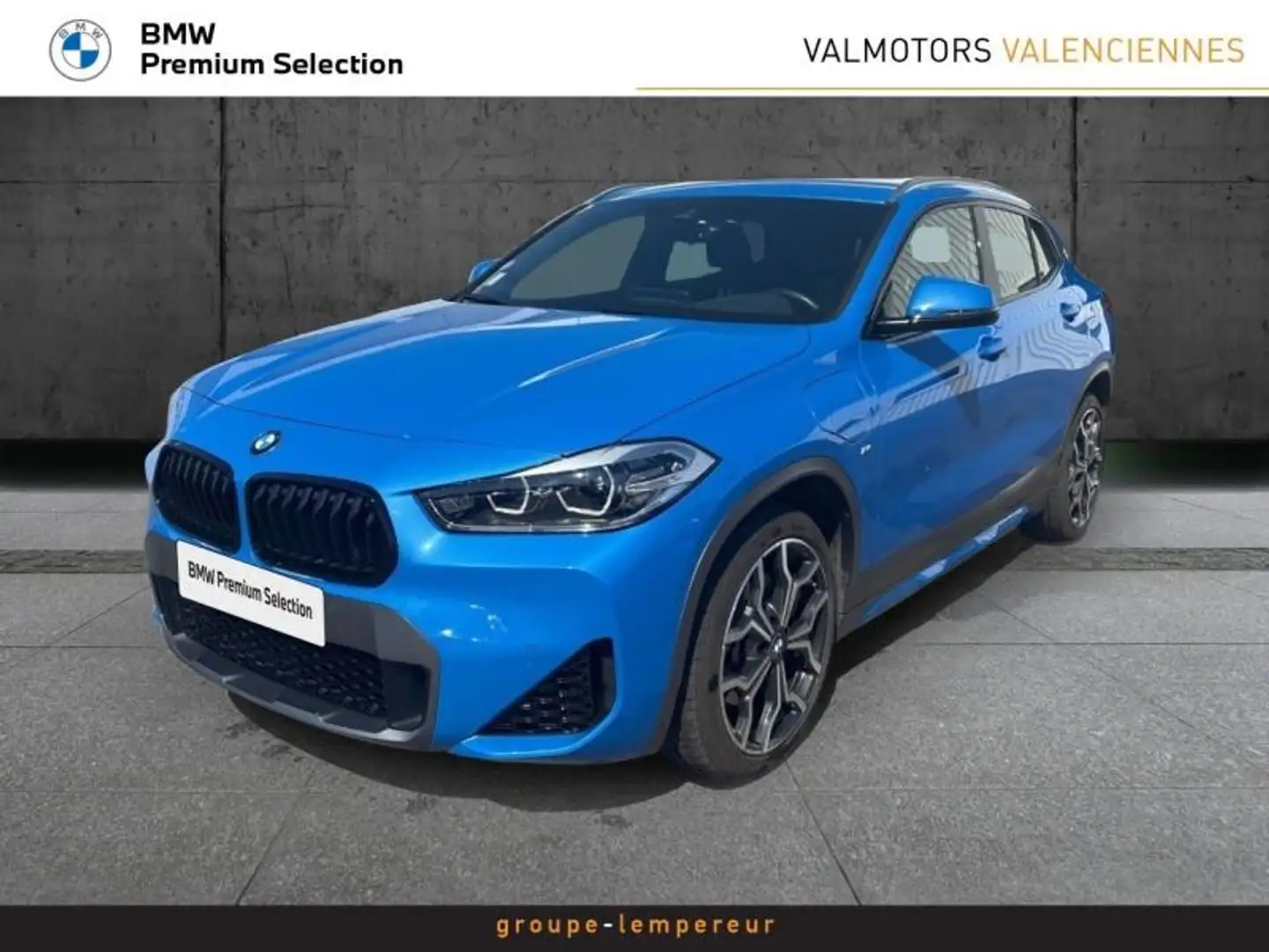 BMW X2 xDrive25eA 220ch M Sport X Euro6d-T 6cv Bleu - 1