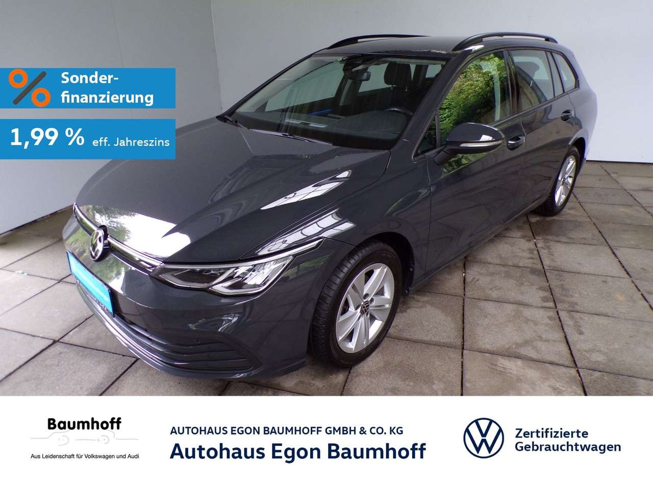 Volkswagen Golf 2022 — GOLF VIII VARIANT 1.5 TSI DSG LIFE NAVI+KAMERA