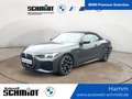BMW 420 i Cabrio M Sportpaket +Innovationspaket +AHK Gris - thumbnail 1