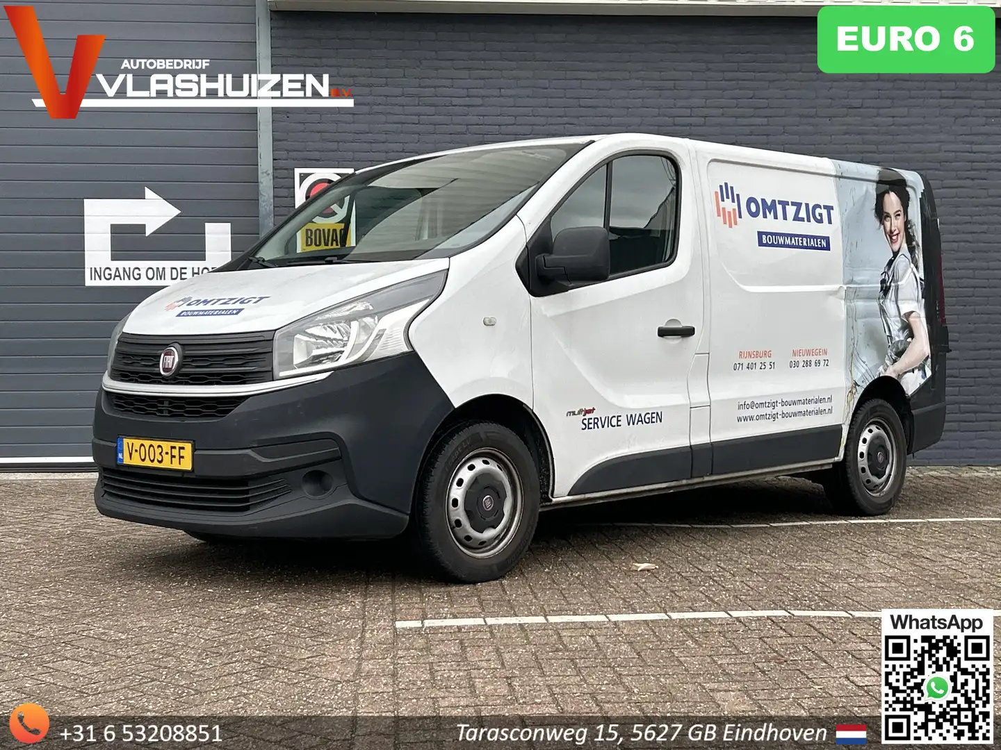 Fiat Talento 1.6 MJ L1H1 Actual | € 5.950,- NETTO! | Euro 6 | B Wit - 1