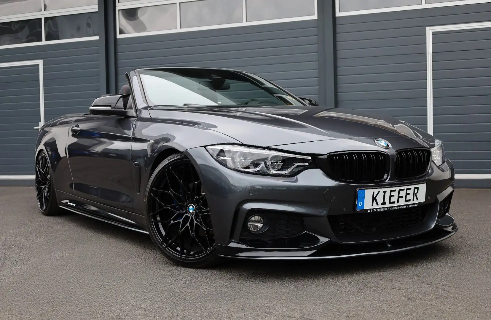 BMW 430 Cabrio M/Adapt.LED/AIRSCARF/APPLE/TTW/KAMERA Grau - 1
