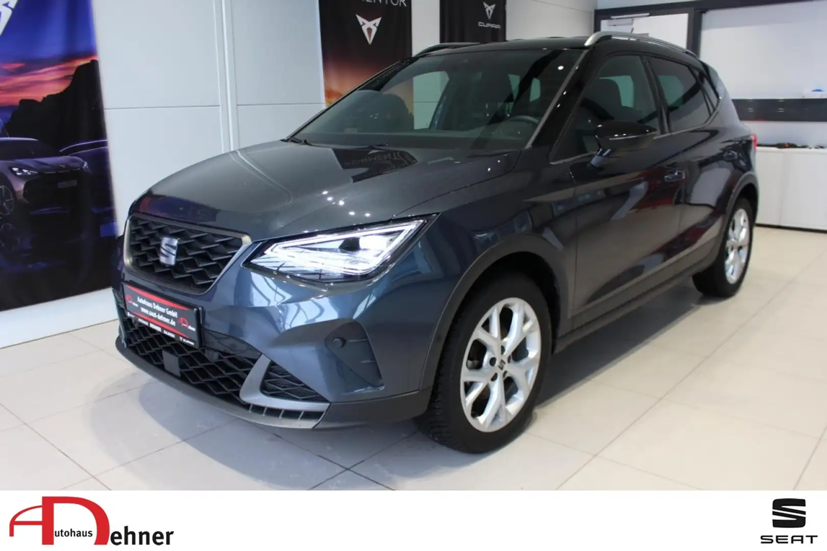 SEAT Arona FR 1.0 TSI DSG ACC+Keyless+RKAM+PDC Klima Grau - 1