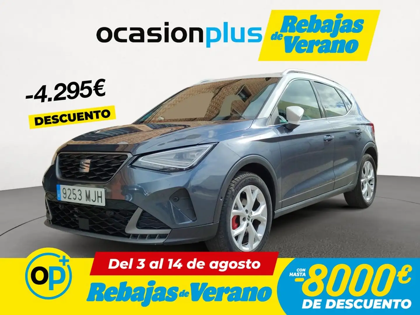 SEAT Arona 1.5 TSI S&S FR DSG7 XM 150 Gris - 1
