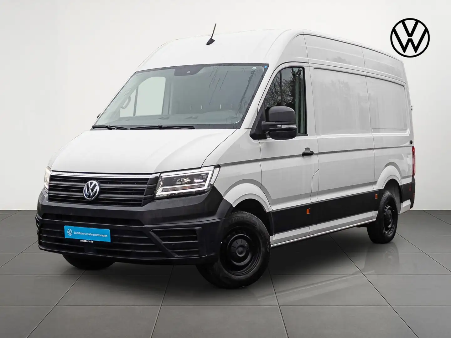 Volkswagen Crafter Kasten 2.0 TDI MR Navi LED GRA EPH DAB A Weiß - 2