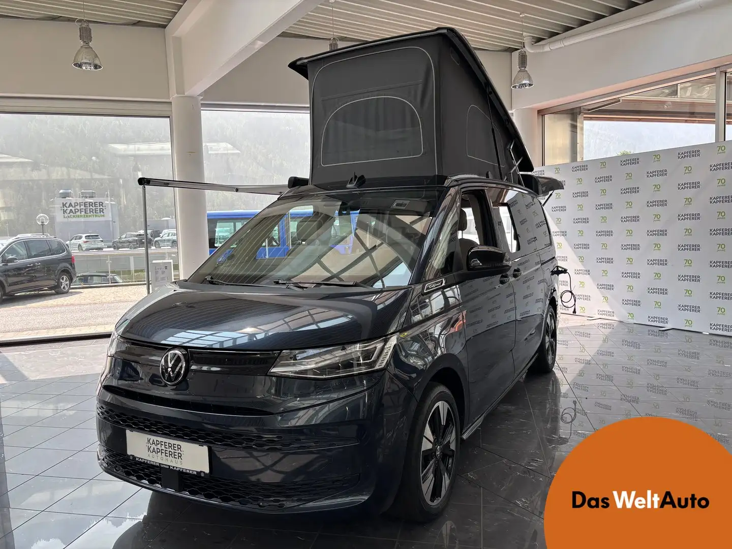 Volkswagen T6 California VW T6 California Beach eHybrid 180 kW 4M Modrá - 1
