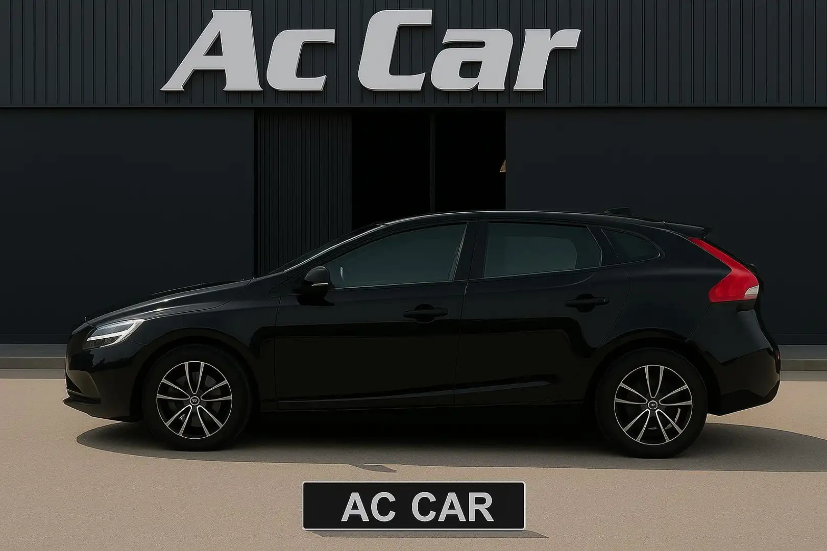 Volvo V40 D2 Aut. 120 Noir - 1