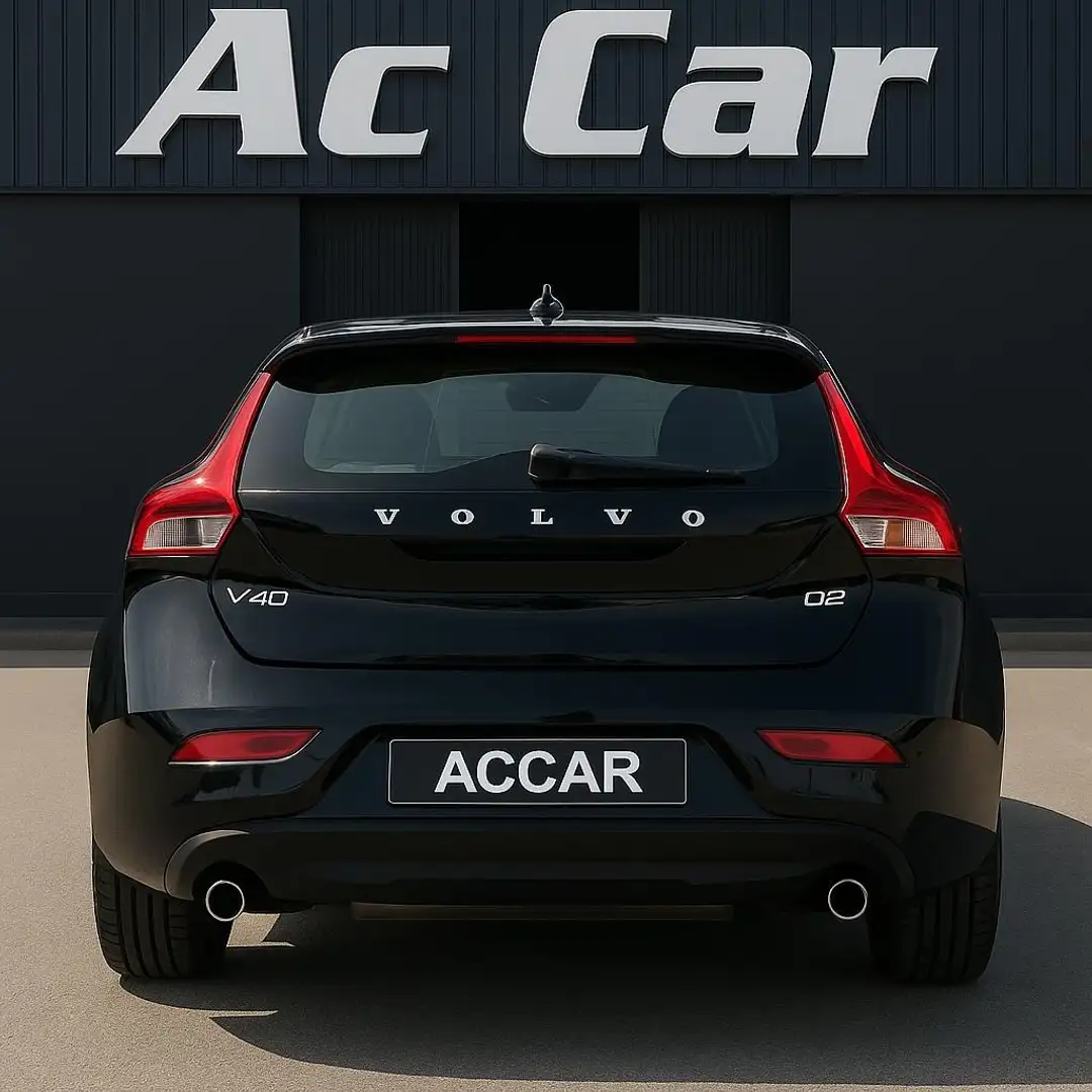 Volvo V40 D2 Aut. 120 Negro - 2