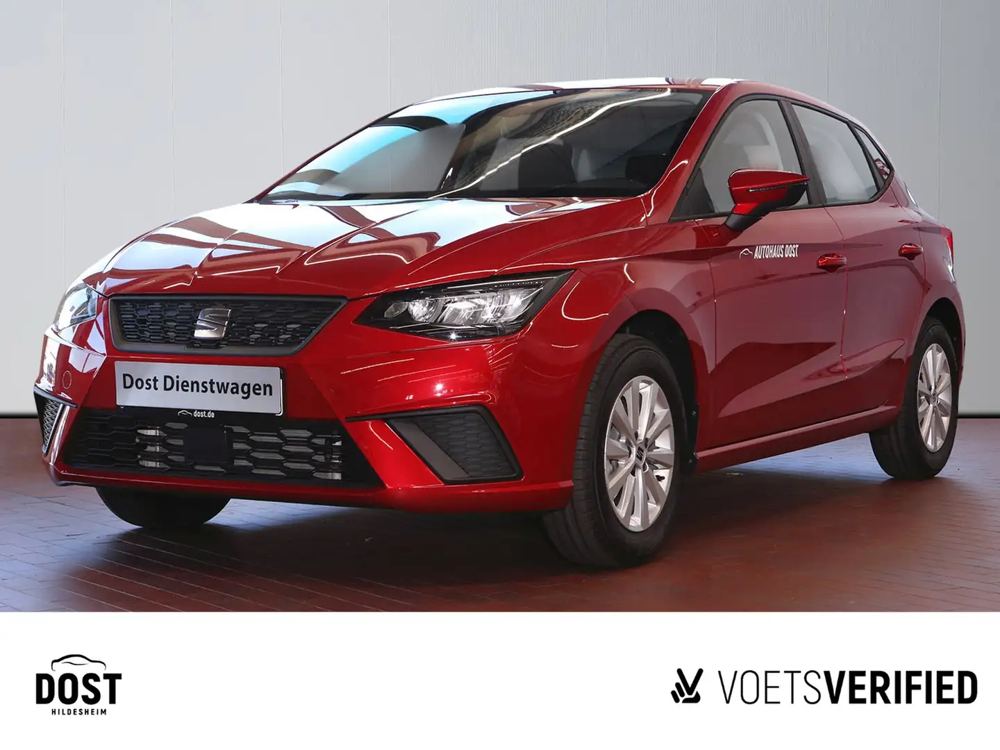SEAT Ibiza 1.0 TSI Style DAB+KLIMA+LED+SHZ Roşu - 1