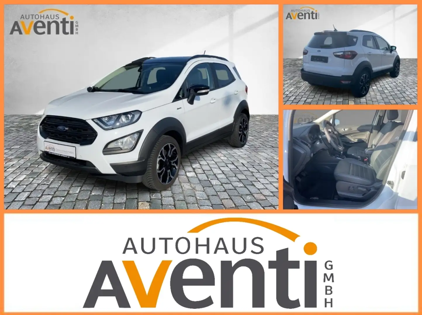 Ford EcoSport Active *SpurW*LED*SHZ*Navi*FLA*LMF* bijela - 1