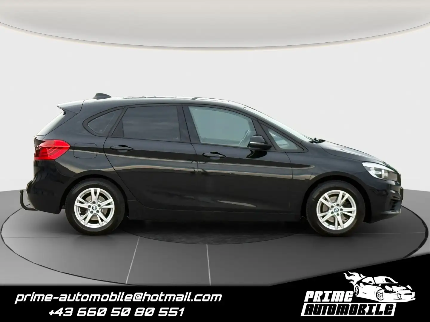 BMW 218 218d Active Tourer *PANO,AHK* Noir - 2