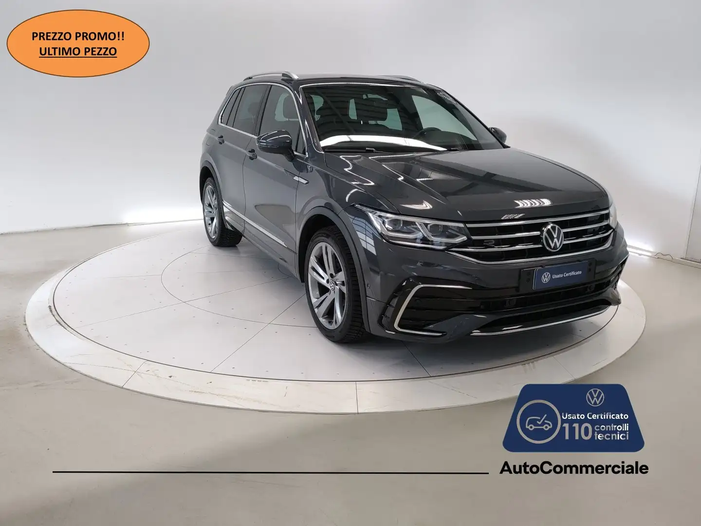 Volkswagen Tiguan Tiguan 2.0 TDI 150 CV SCR DSG R-Line Grigio - 1