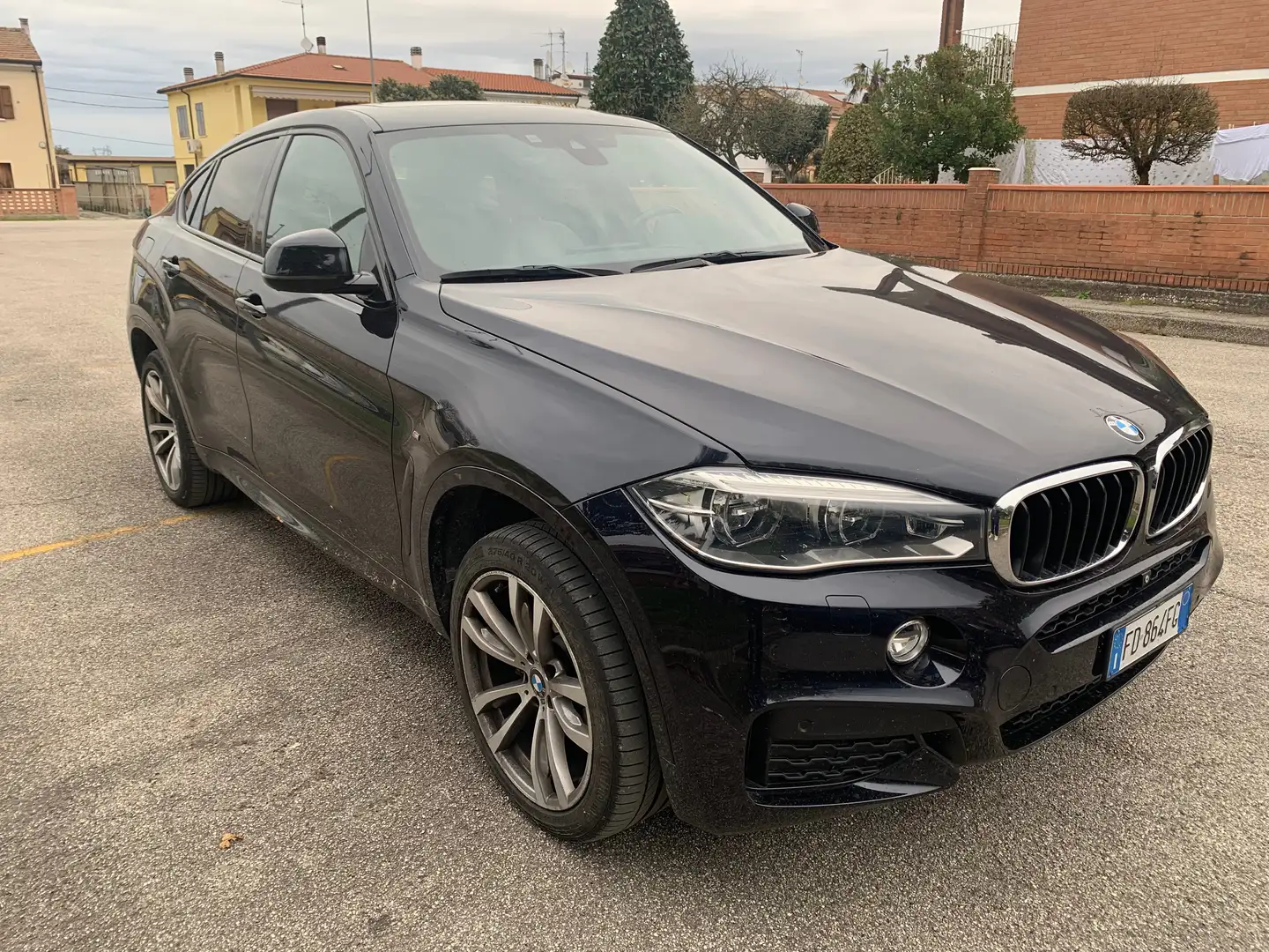 BMW X6 X6 F16 xdrive30d Msport 258cv auto Blu/Azzurro - 2