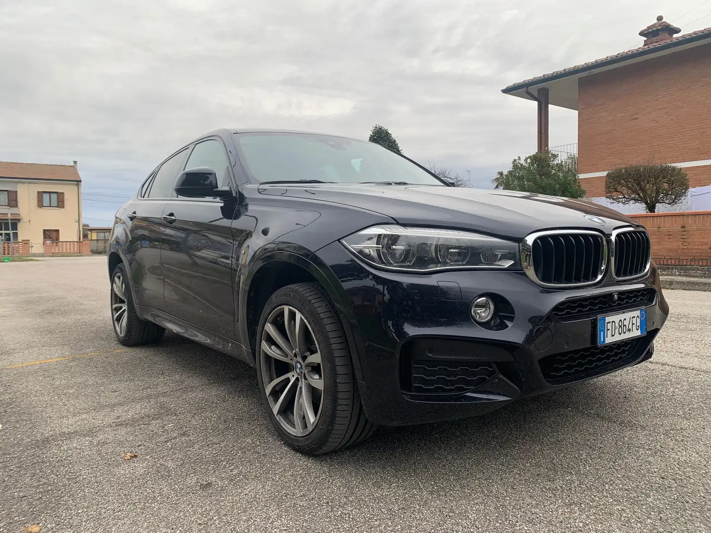BMW X6 X6 F16 xdrive30d Msport 258cv auto Blu/Azzurro - 1