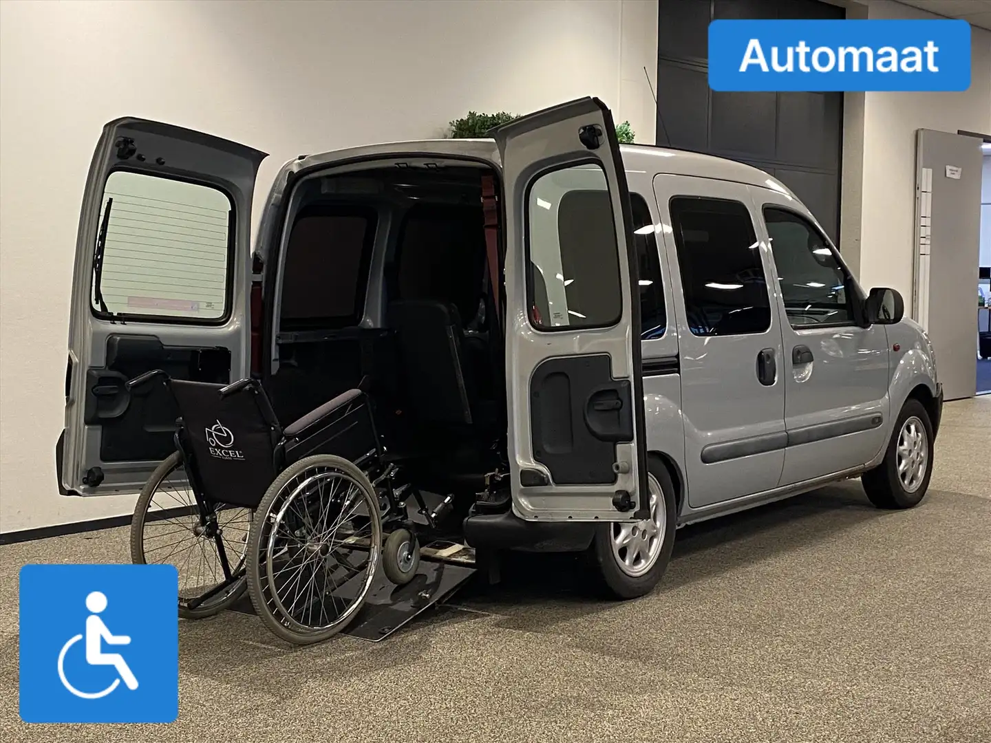 Renault Kangoo Rolstoelauto Automaat (airco) Gris - 2