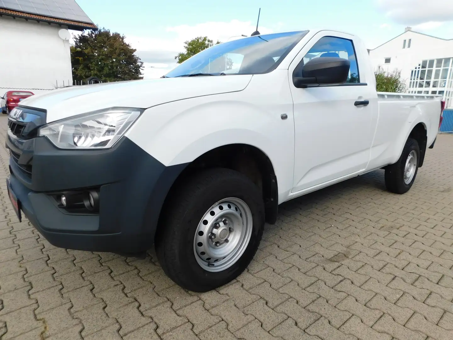 Isuzu D-Max Single Cab 4WD L+AHK-3,5to,+u.v. mehr.,1.Hand SH Weiß - 2