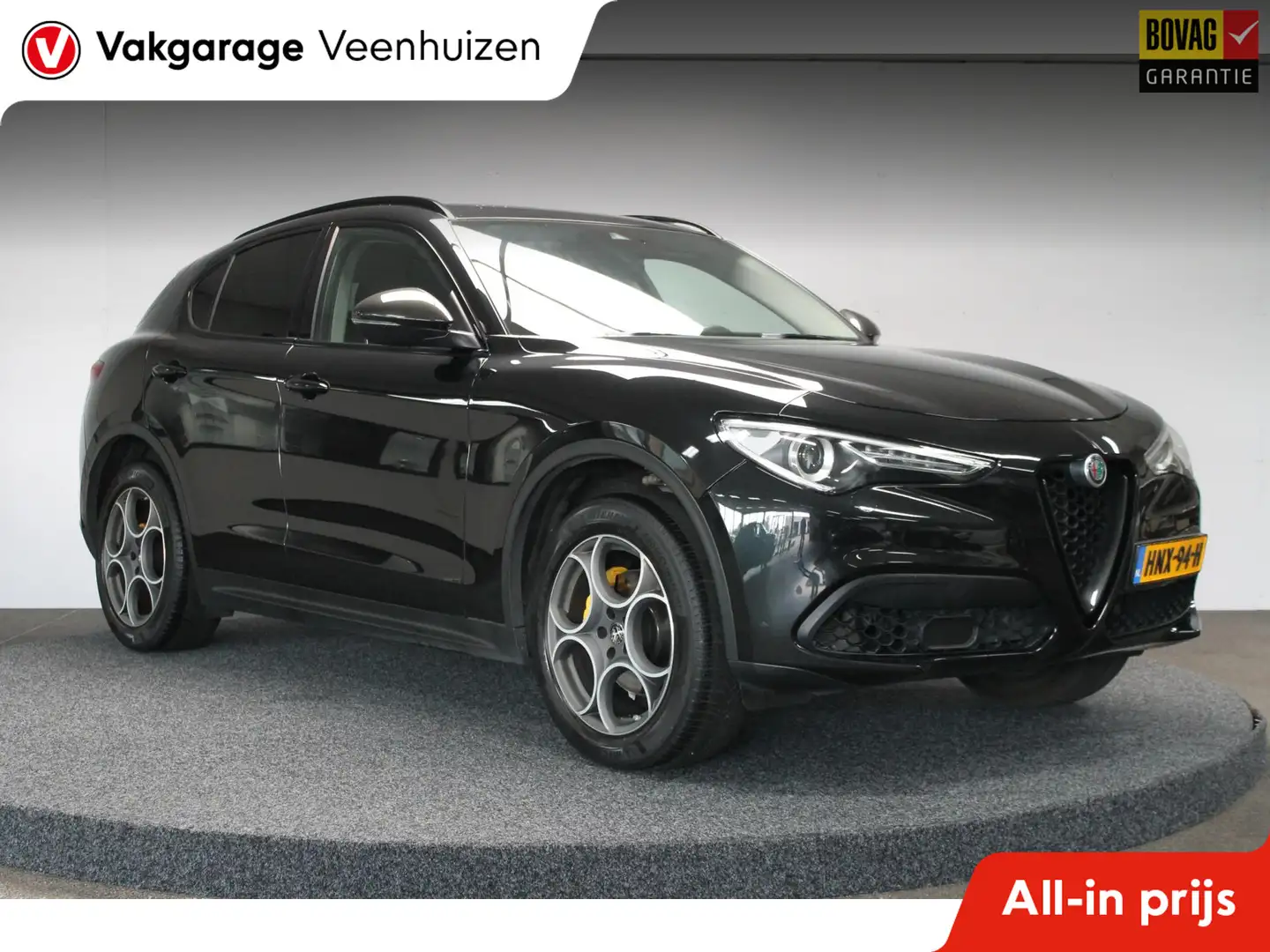 Alfa Romeo Stelvio 2.0 T AWD B-Tech|Rijklaar prijs|Afn. Trekhaak|Came Schwarz - 1