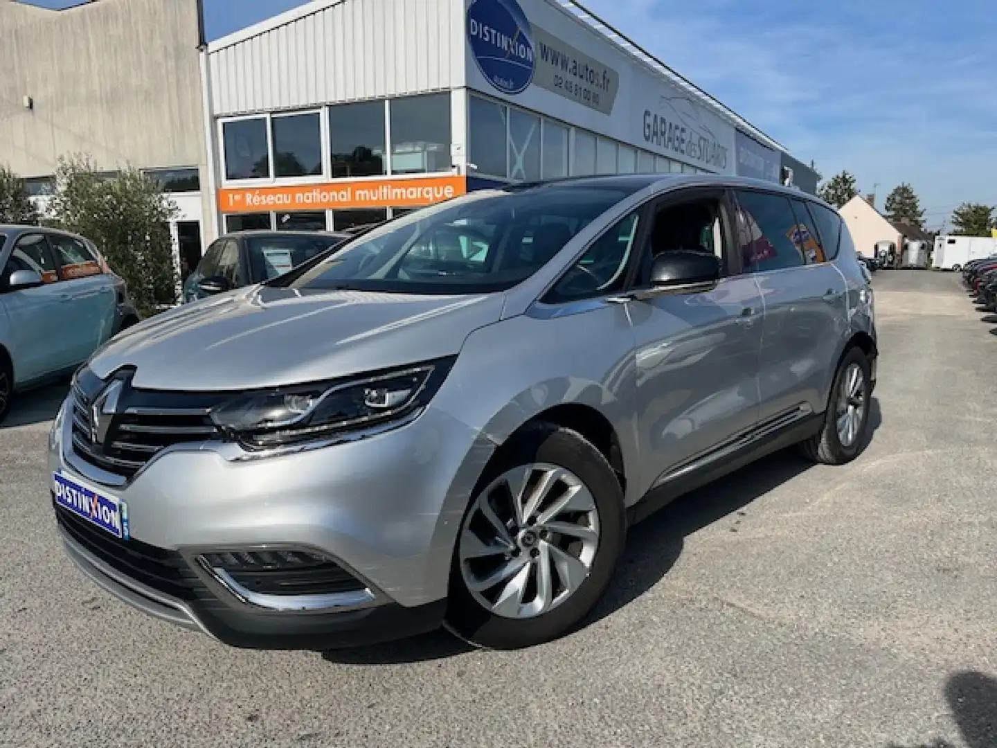 Renault Espace V 1.6 ENERGY dCi - 160 - EDC INTENS 7PL + TOIT OUVRANT + ATTELAGE Grau - 1