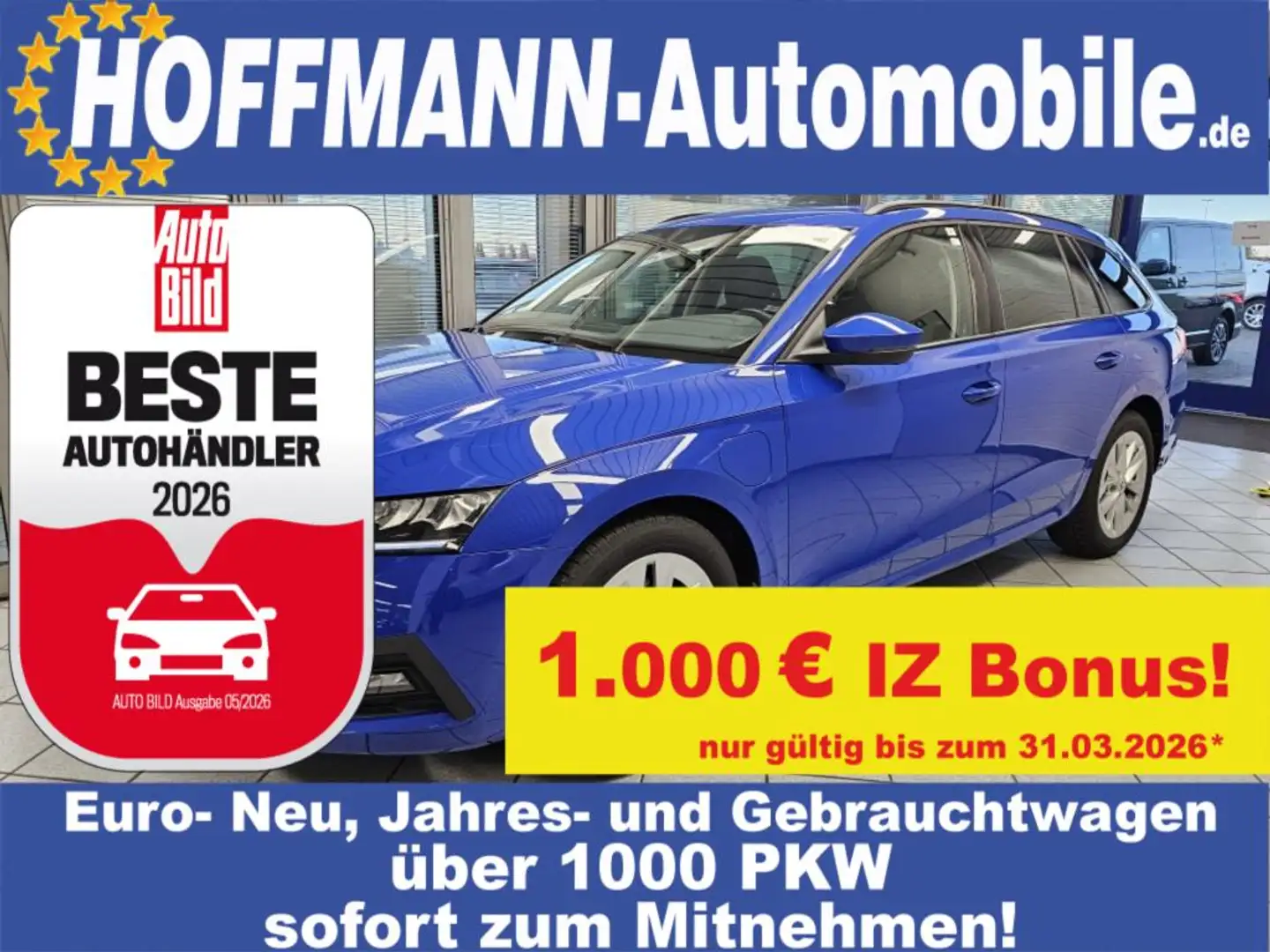 Skoda Octavia Ambition App-Con,LED,Sitzheizung Blau - 1