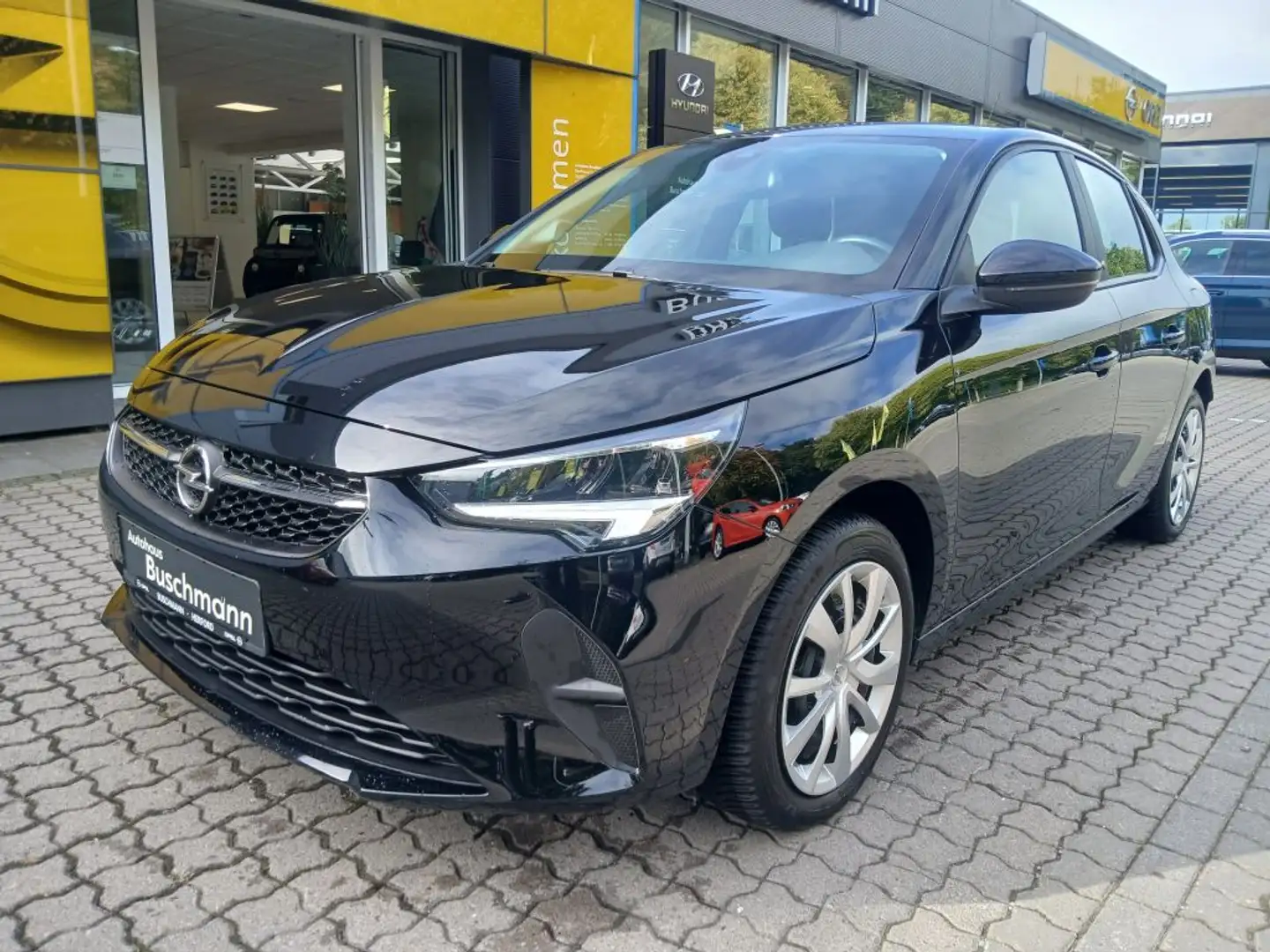 Opel Corsa-e Edition +SITZHEIZUNG+PDC+ALLWETTER+ Schwarz - 1