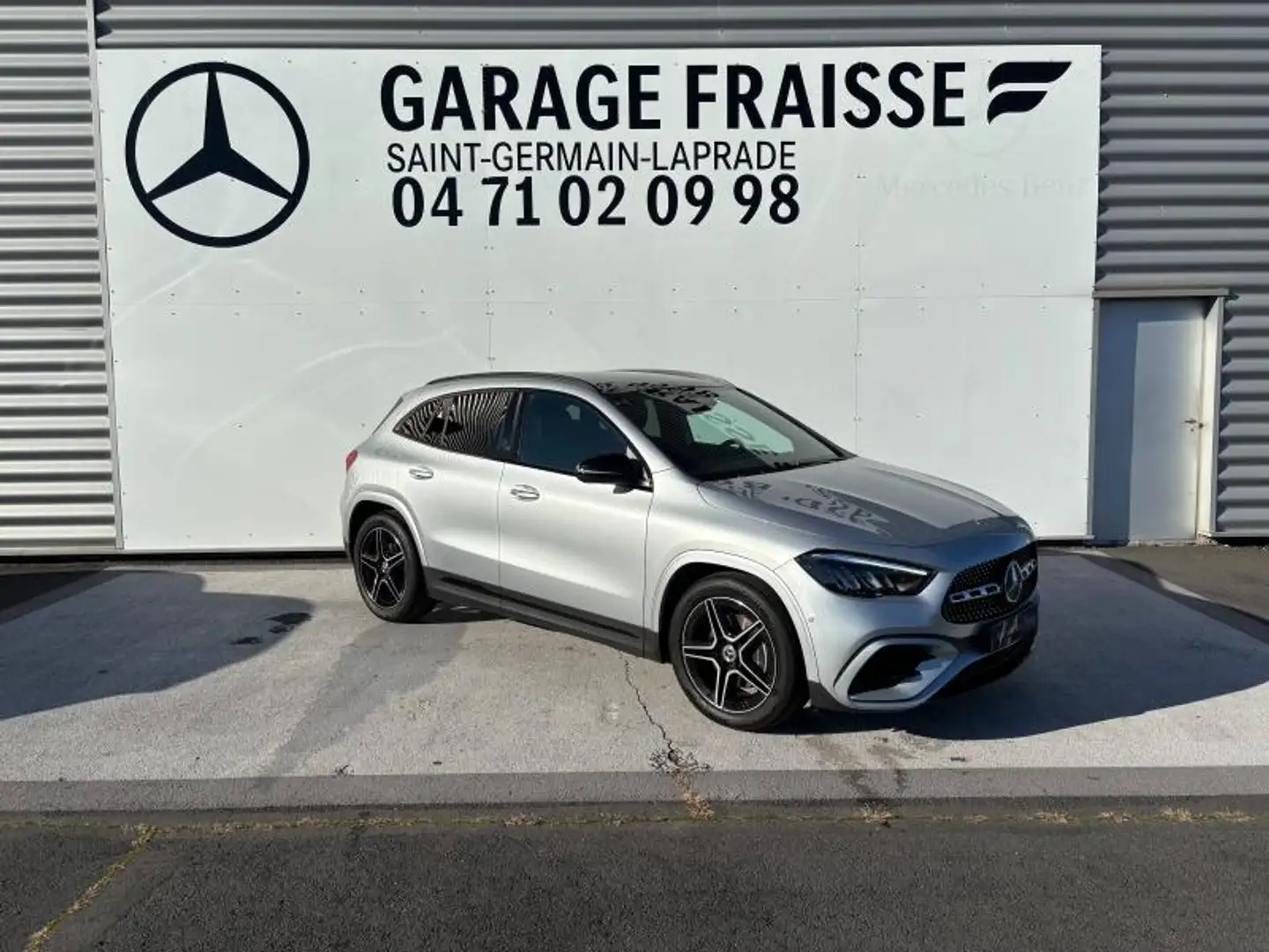 Mercedes-Benz GLA 200 200 d 150ch AMG Line 8G-DCT Argent - 2