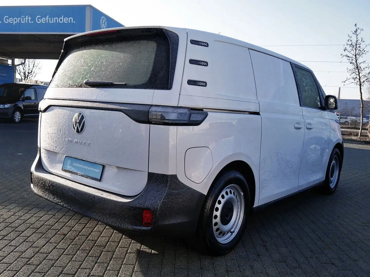 Volkswagen ID. Buzz Cargo ID.Buzz Cargo NAVI SHZ AHK PDC ACC Holzb. Alarm Blanc - 2