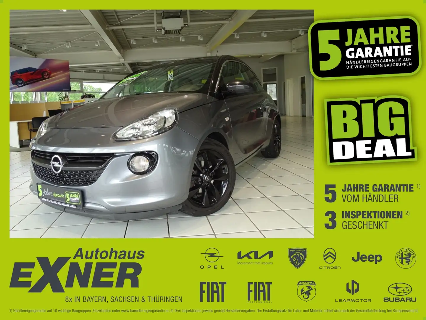 Opel Adam 1.4 120 JAHRE Sitzheizung Gris - 1
