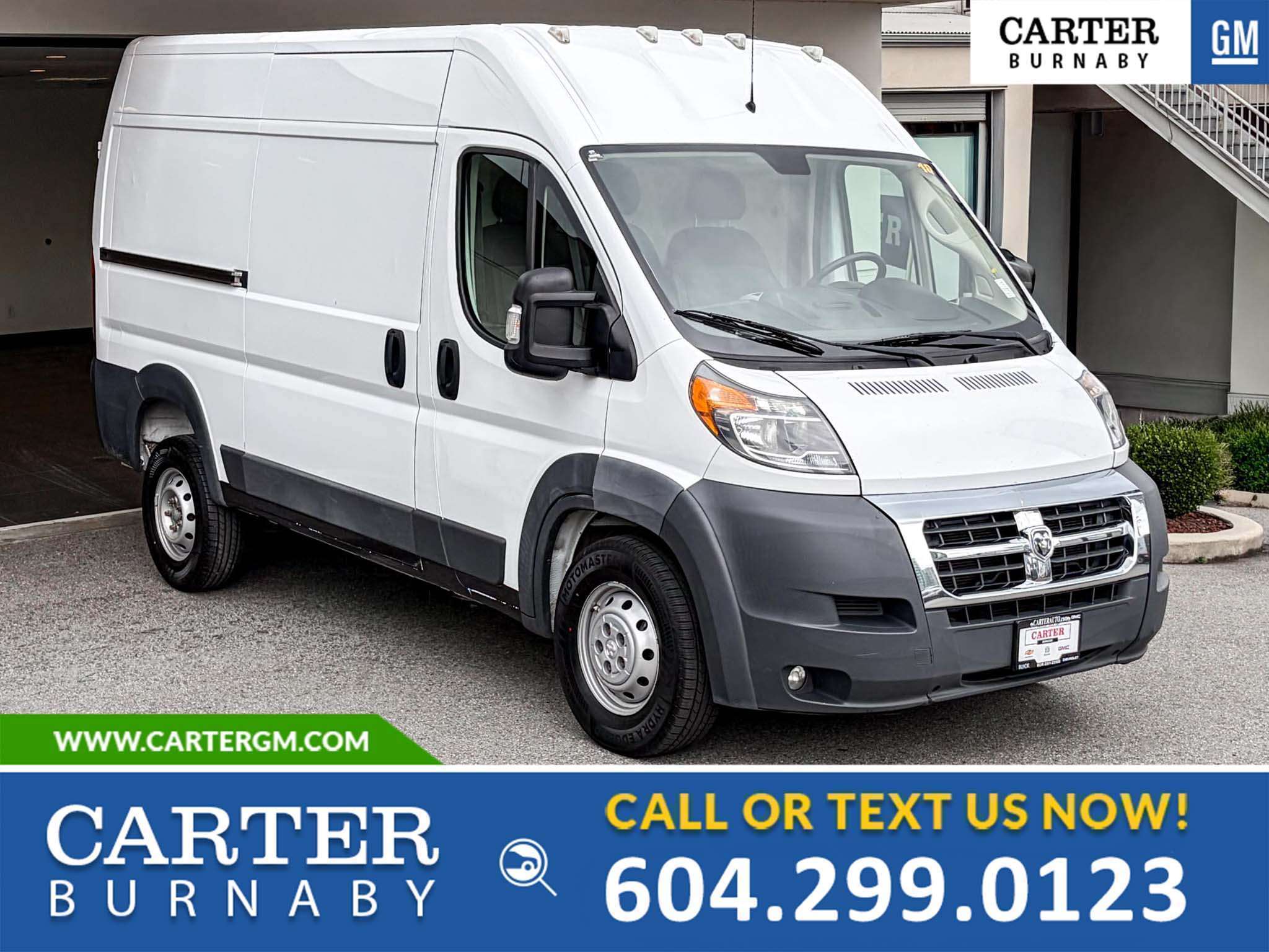  2018 RAM ProMaster 1500 136 High Roof Cargo Van   