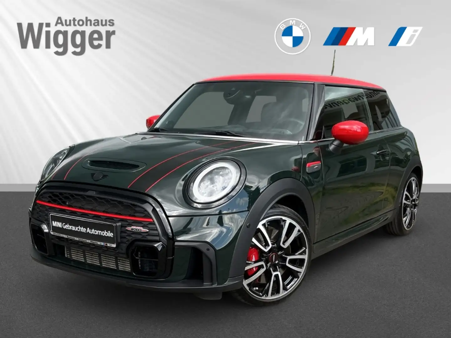 MINI John Cooper Works JCW Trim/HUD/Leder/HarmanKardon Зелений - 1