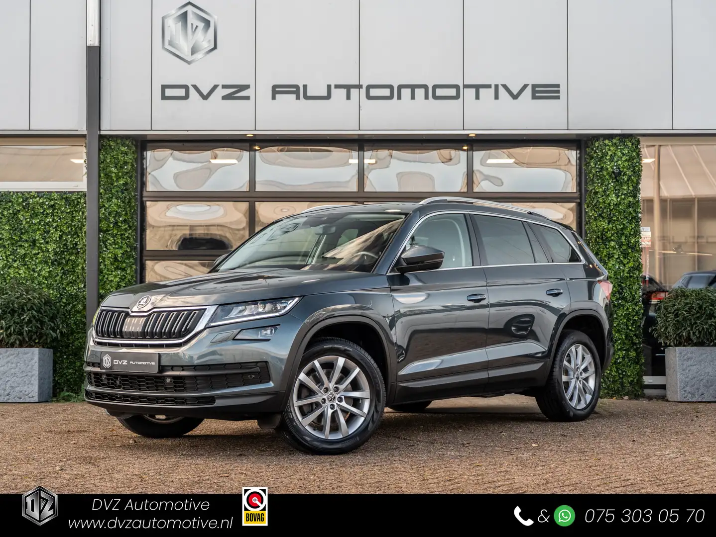 Skoda Kodiaq 2.0 TDI 200PK DSG 4x4 Style Business | Pano | Driv Gris - 1