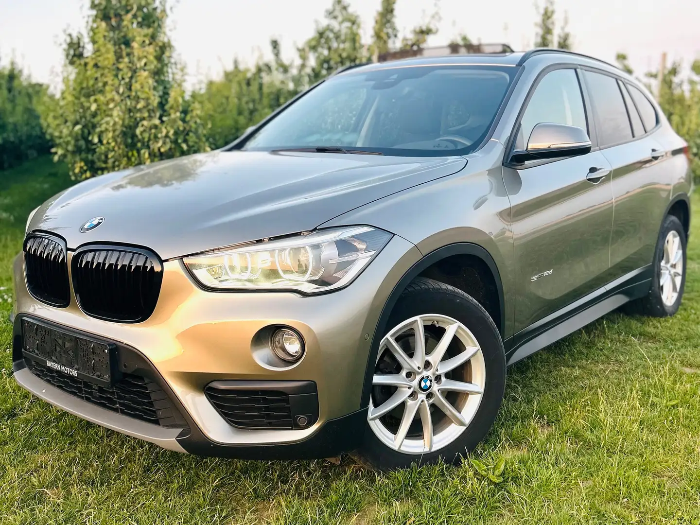 BMW X1 X1 sDrive16d panoramisch dak Beige - 1