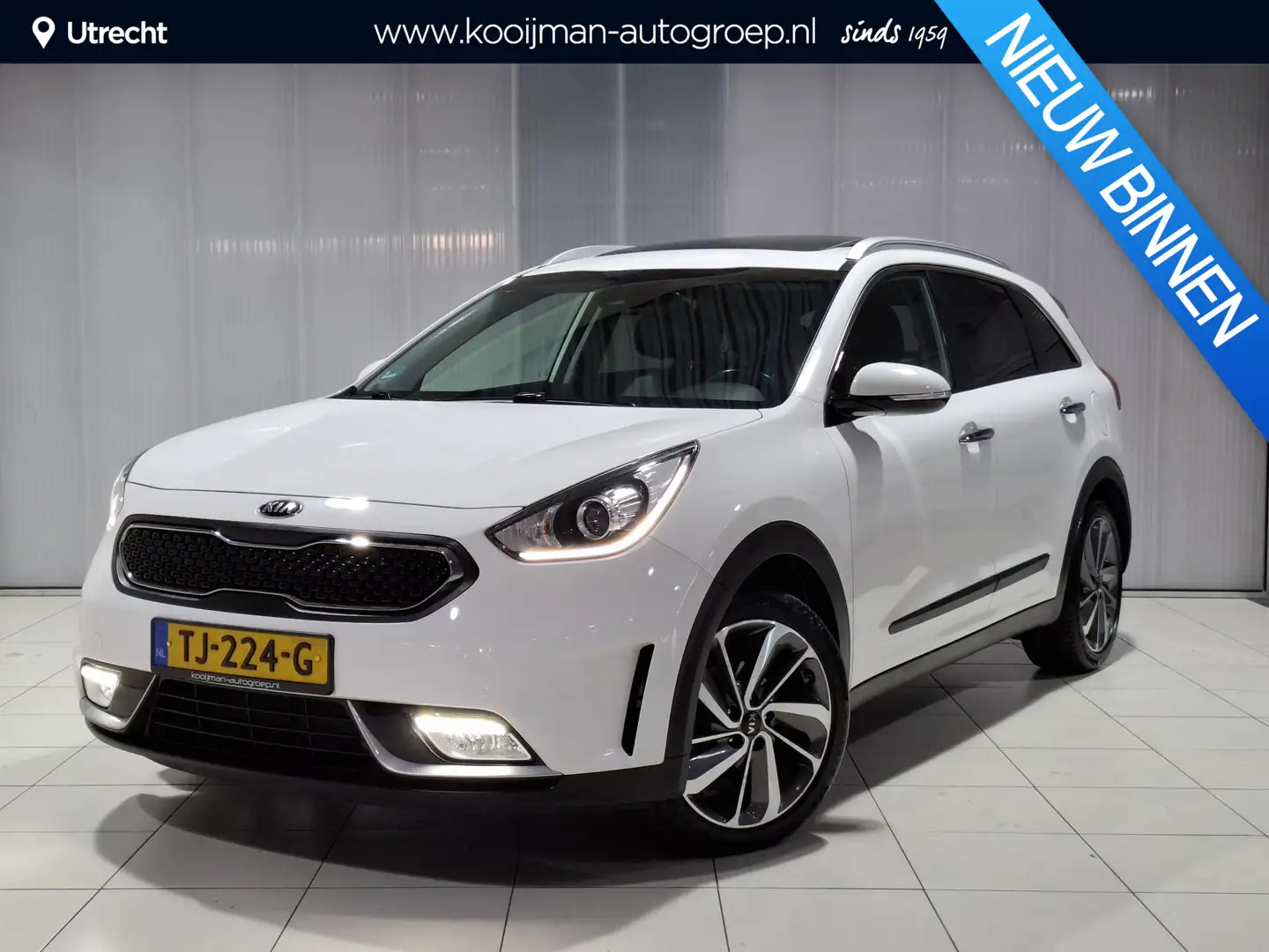Kia Niro 1.6 GDi Hybrid Design Edition , Stoel en Stuur ver Blanco - 1