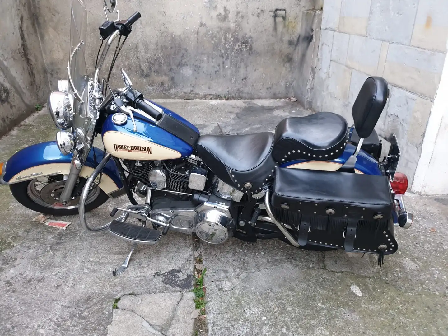 Harley-Davidson Heritage Softail special Blu/Azzurro - 2