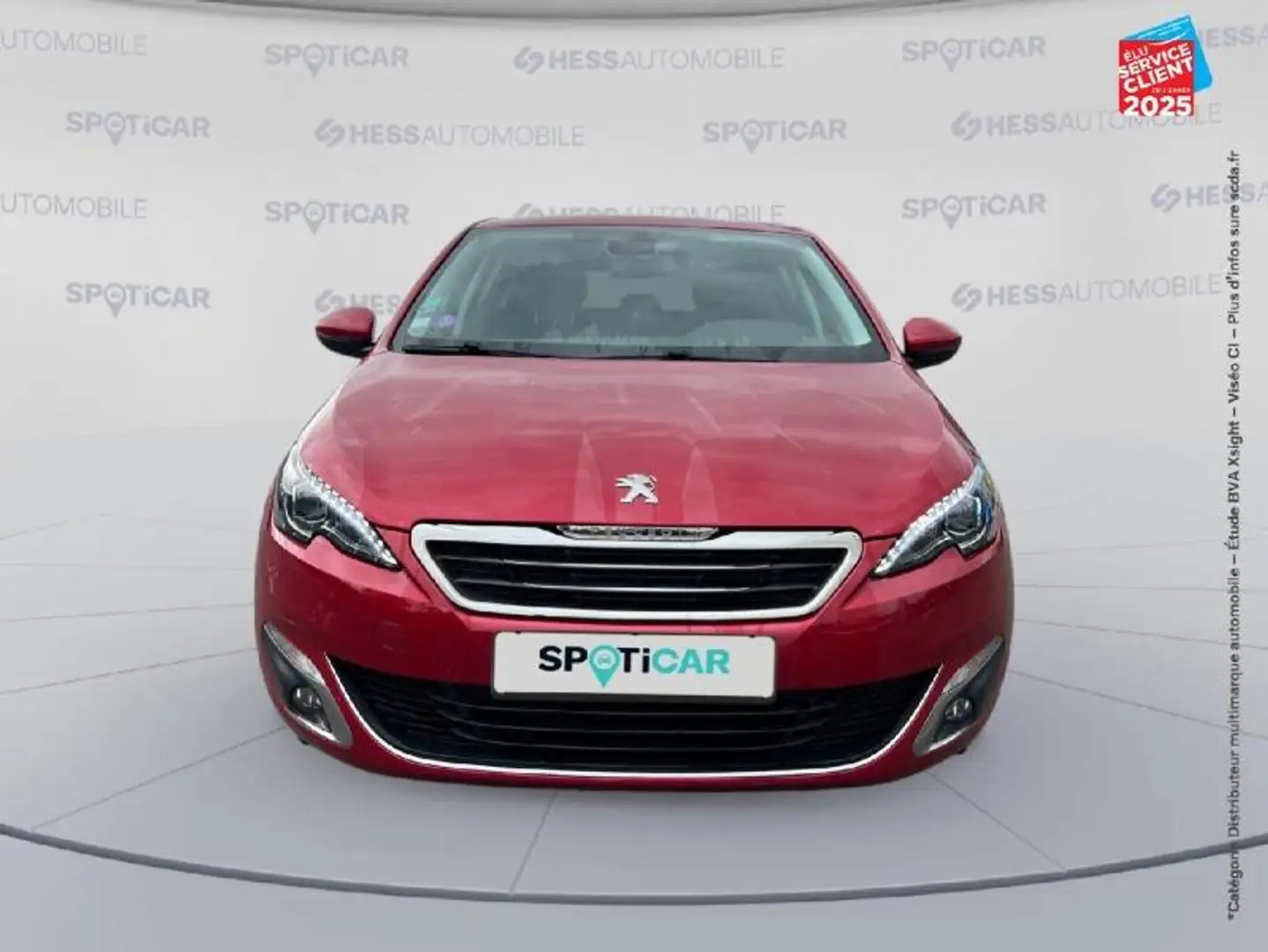 Peugeot 308 1.2 PureTech 110ch S/S Allure Basse Consommation GPS Rouge - 2