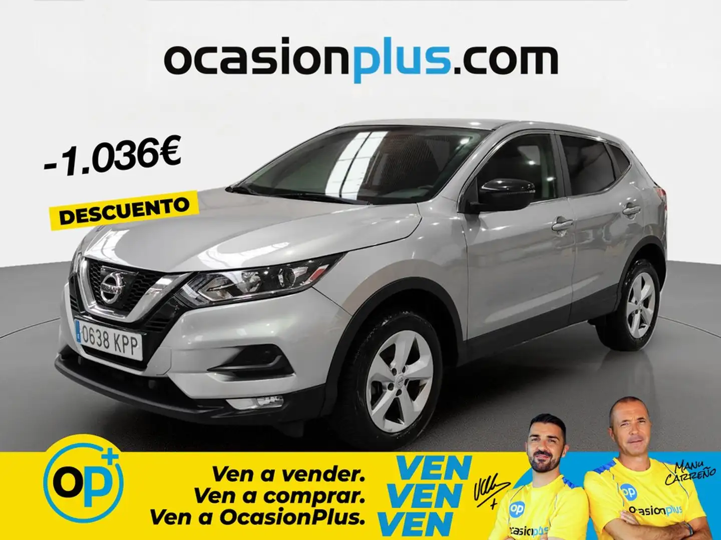 Nissan Qashqai 1.5dCi Acenta 4x2 Gris - 1